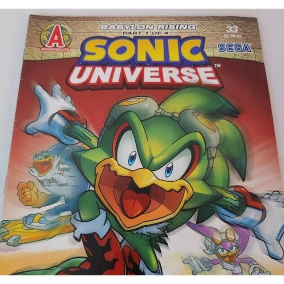 Sonic Universe Comic #33 Feb 2012 Babylon Rising Part 1 of 4 Signed Copy - Picture 5 of 9
